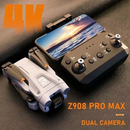 MINI Z908Pro Max 4K FPV Drone - Professional Brushless Quadcopter with Obstacle Avoidance & Folding Design